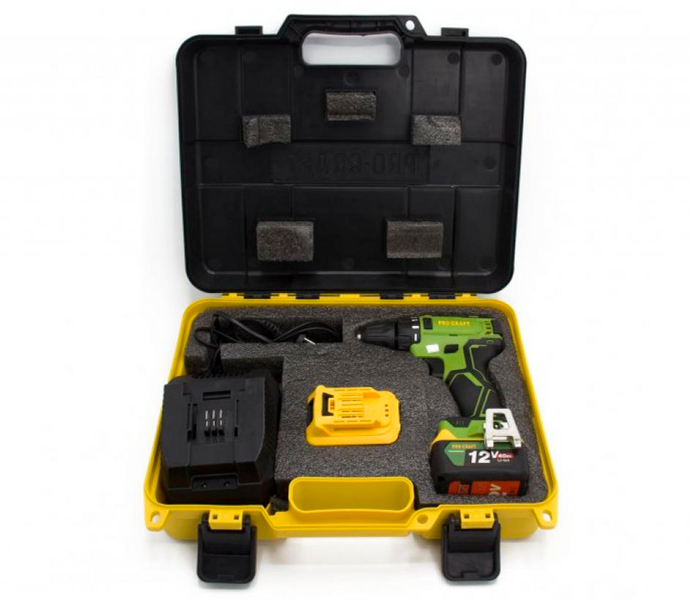 Mașină de înșurubat cu acumulator ProCraft PA18BL 12V 4Ah photo 4