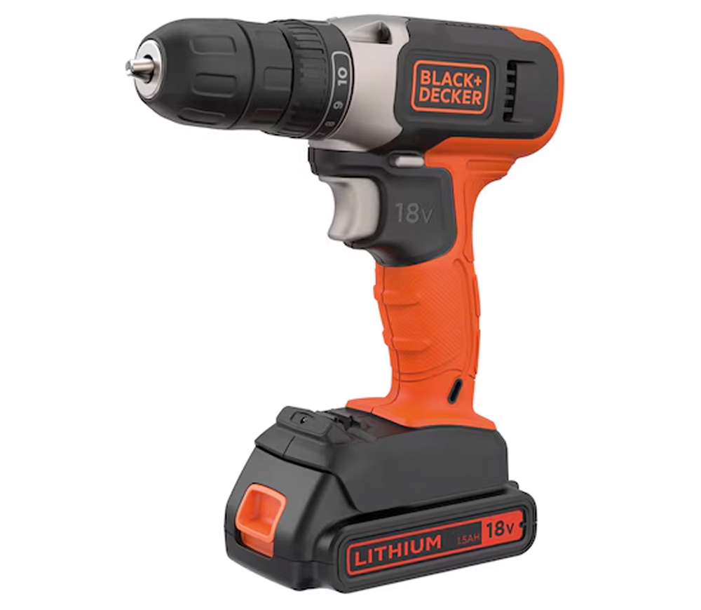 Mașină de inșurubat cu acumulator BLACK&DECKER BCD001C1-QW 18V 1.5Ah photo