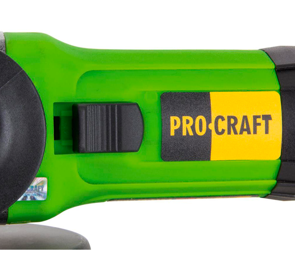 Угловая шлифмашина ProCraft PW1000 1000вт 125мм photo 2