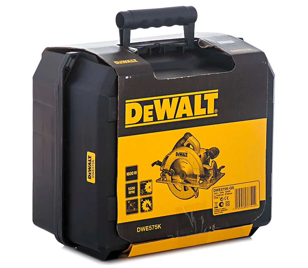 Дисковая пила DEWALT DWE575K 1600вт 190мм photo 0