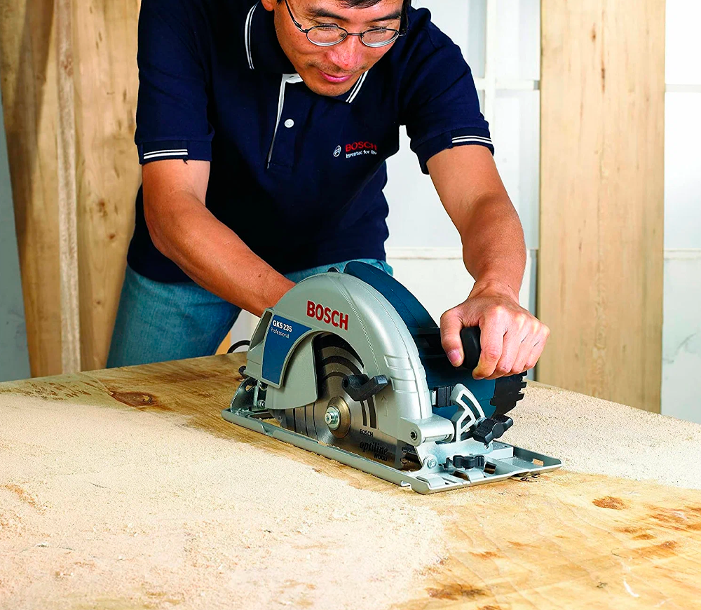 Fierăstrău circular BOSCH GKS 235 2050w 235mm photo 2