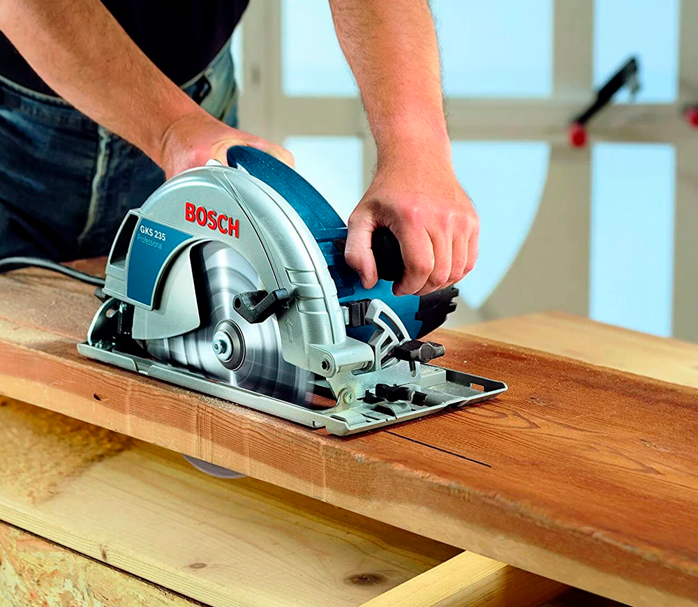 Fierăstrău circular BOSCH GKS 235 2050w 235mm photo 5