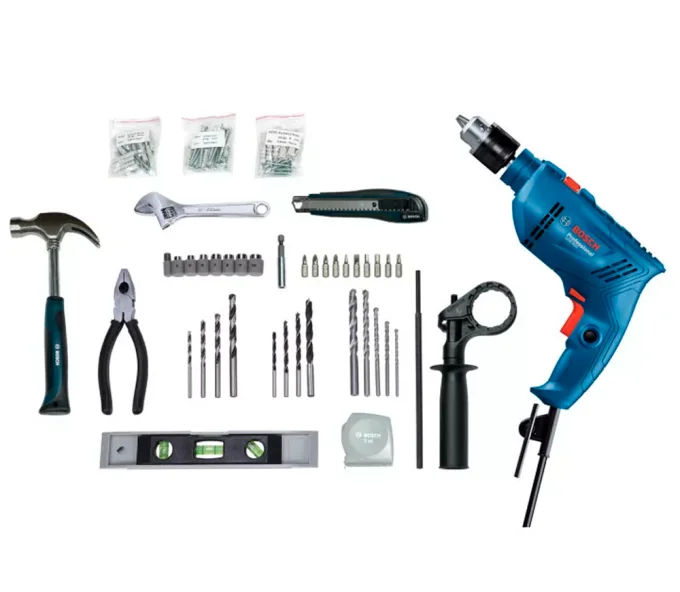 Mașină de găurit cu percutie BOSCH GSB 600 600w-3