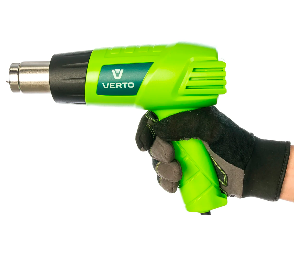 Фен строительный Verto 51G515 1500вт 500°C photo 3