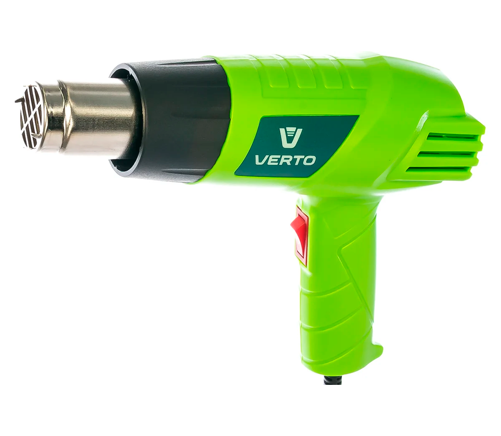 Фен строительный Verto 51G515 1500вт 500°C photo