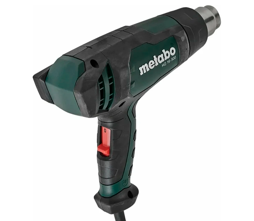 Фен строительный METABO HG16-500 1600вт 500°C photo 1