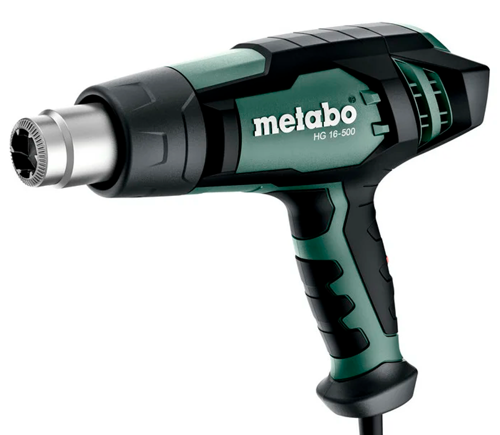 Фен строительный METABO HG16-500 1600вт 500°C photo