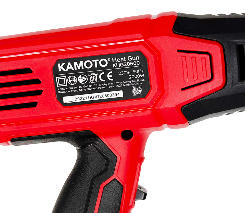 Фен строительный KAMOTO KHG 20600 2000вт 600°C photo 6