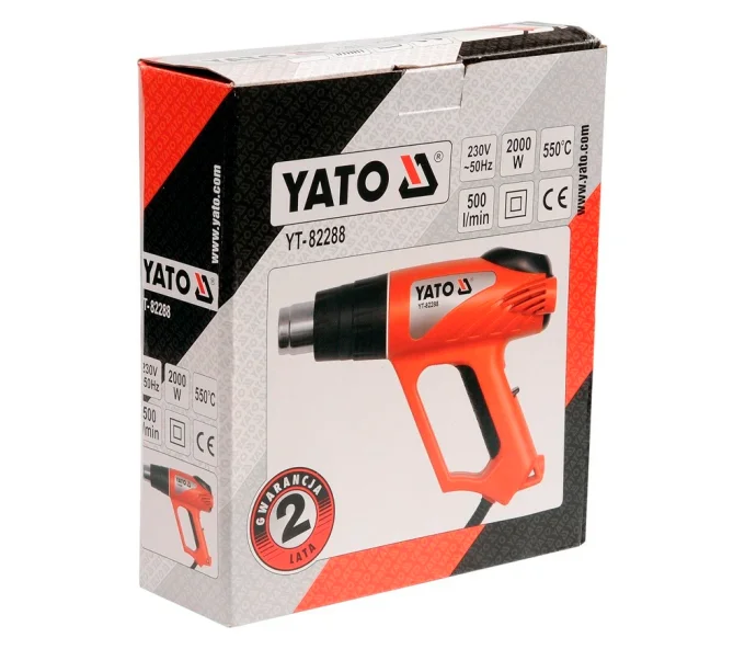 Suflantă de aer cald YATO YT82288 2000w 550°C-4