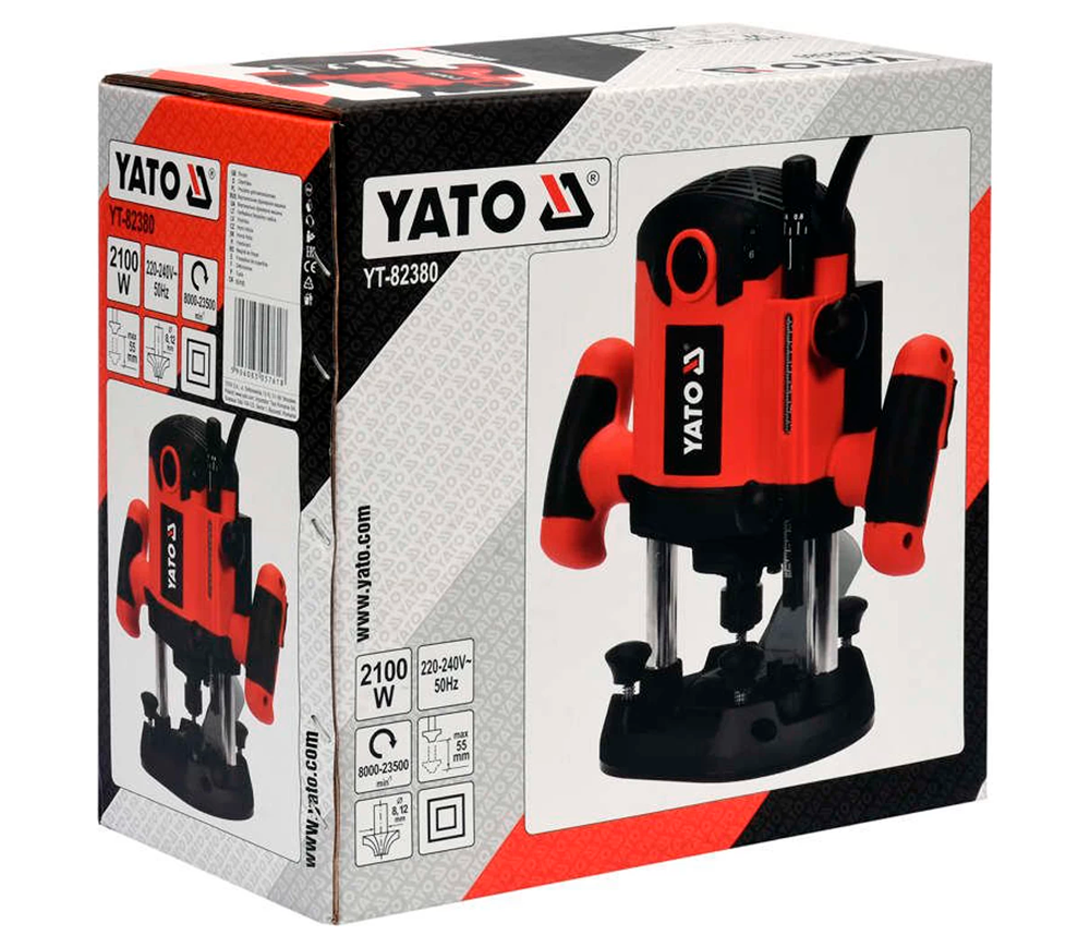 Mașină de frezat YATO YT82380 2100w photo 4
