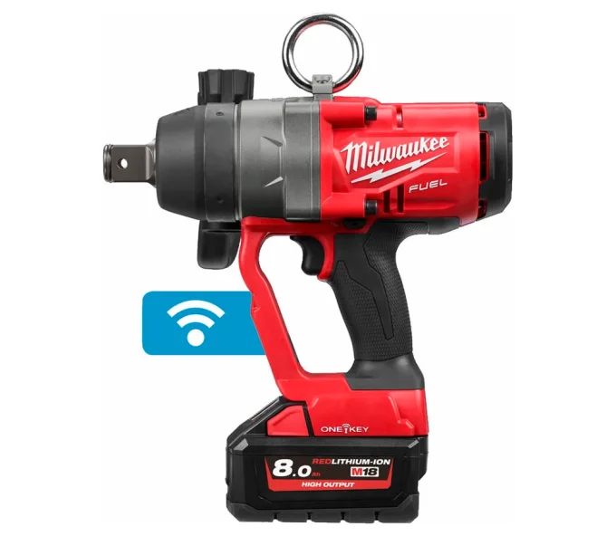 Гайковерт аккумуляторный (без АКБ) MILWAUKEE M18 ONEFHIWF1-802X ONE-KEY 2400Нм-9