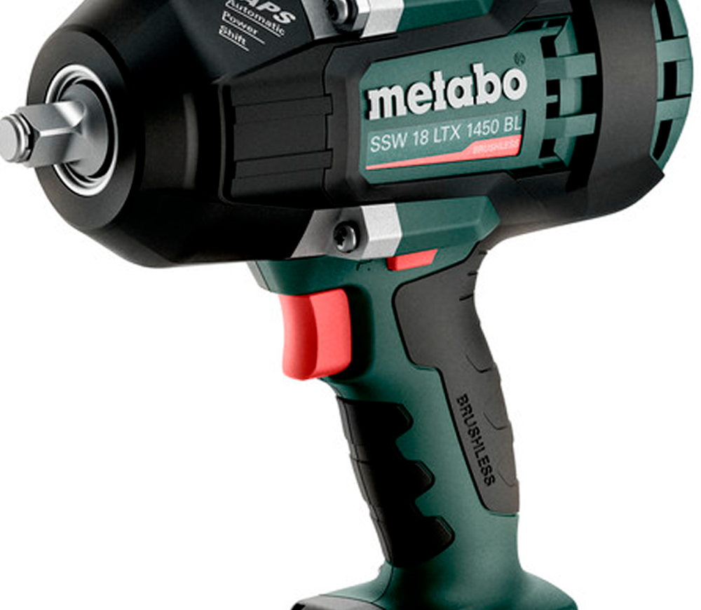 Mașină de înșurubat cu impact cu acumulator (fără bat) METABO SSW 18 LTX 1450 BL 1450Nm photo 1