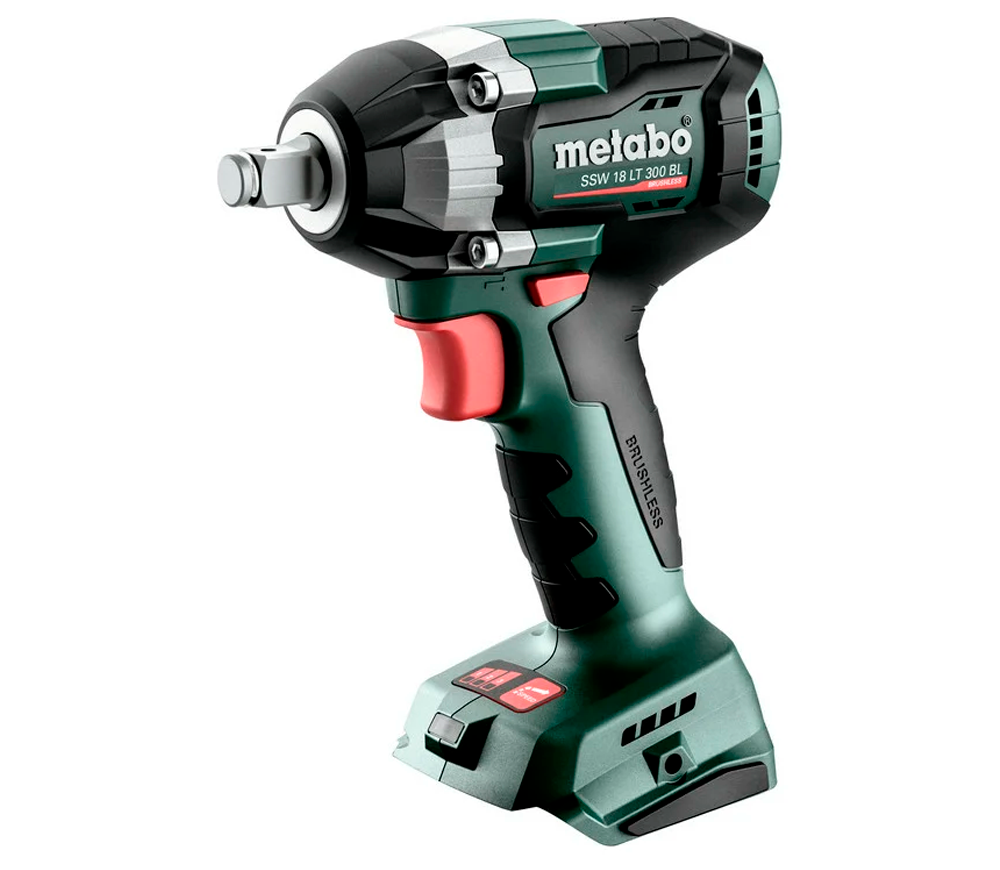 Гайковерт аккумуляторный (без АКБ) METABO METABO SSW 18 LT 300 BL 300Нм photo