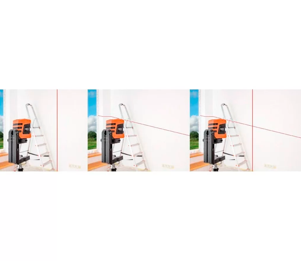 Лазерный уровень NEO TOOLS  75-101 2луча 15m photo 3
