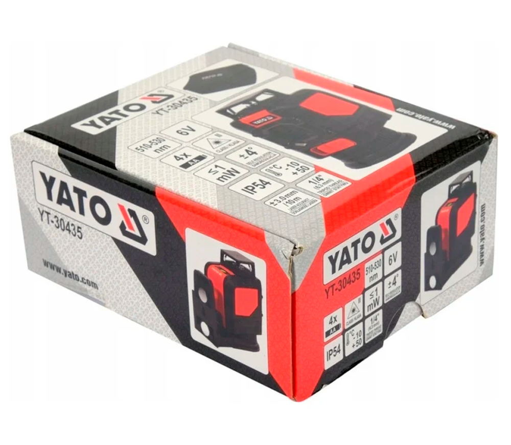 Nivelă cu laser YATO  YT30435 3fascicole 10m photo 5