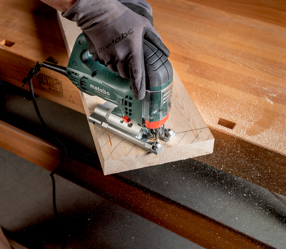 Fierăstrău pendular METABO STEB100 710w-3