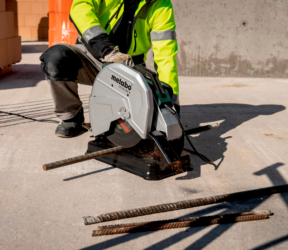 Fierăstrău abraziv pentru tăiat metal METABO CS 24-355 S 2400w 355mm photo 1