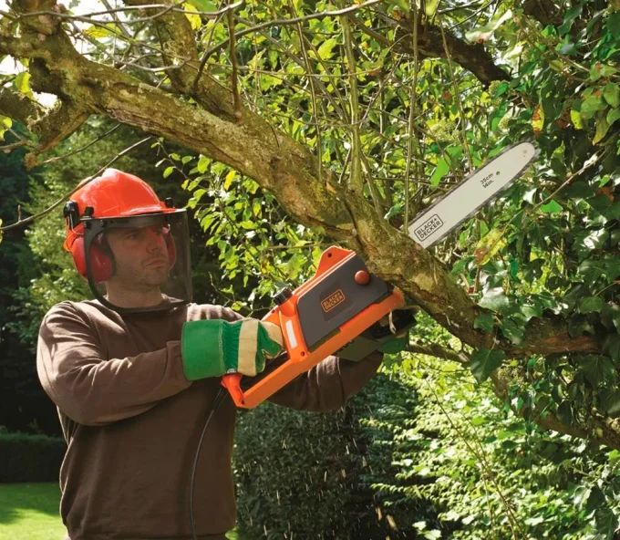 Fierăstrău electric cu lanț BLACK&DECKER CS1835 1800w 350mm-6