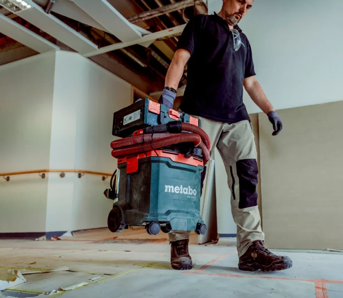 Пылесос промышленный METABO ASA 30 M PC 1200вт 225мбар 30л-9