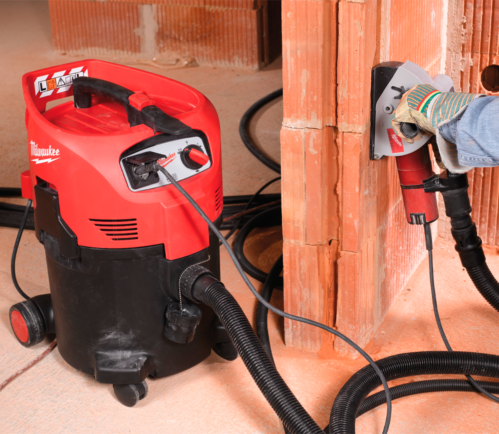 Aspirator industrial MILWAUKEE AS300ELCP 1500w 250mbar 30L photo 3
