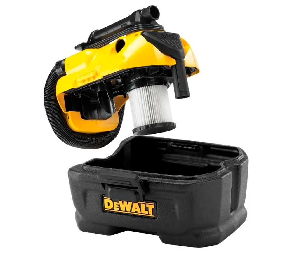Пылесос промышленный аккумуляторный (без АКБ) DEWALT DCV584L-QW 18/220В 300вт 70мбар 7.5л photo 0