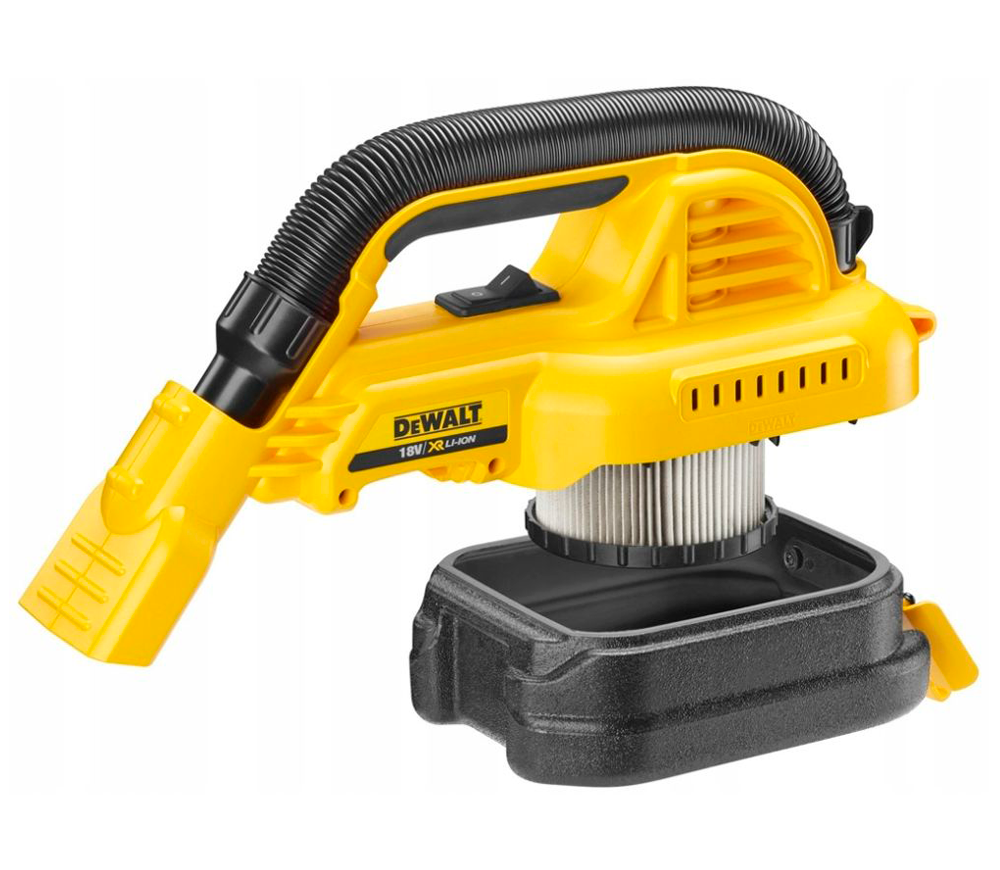 Пылесос промышленный аккумуляторный (без АКБ) DEWALT DCV517N 180вт  1.9л photo 0