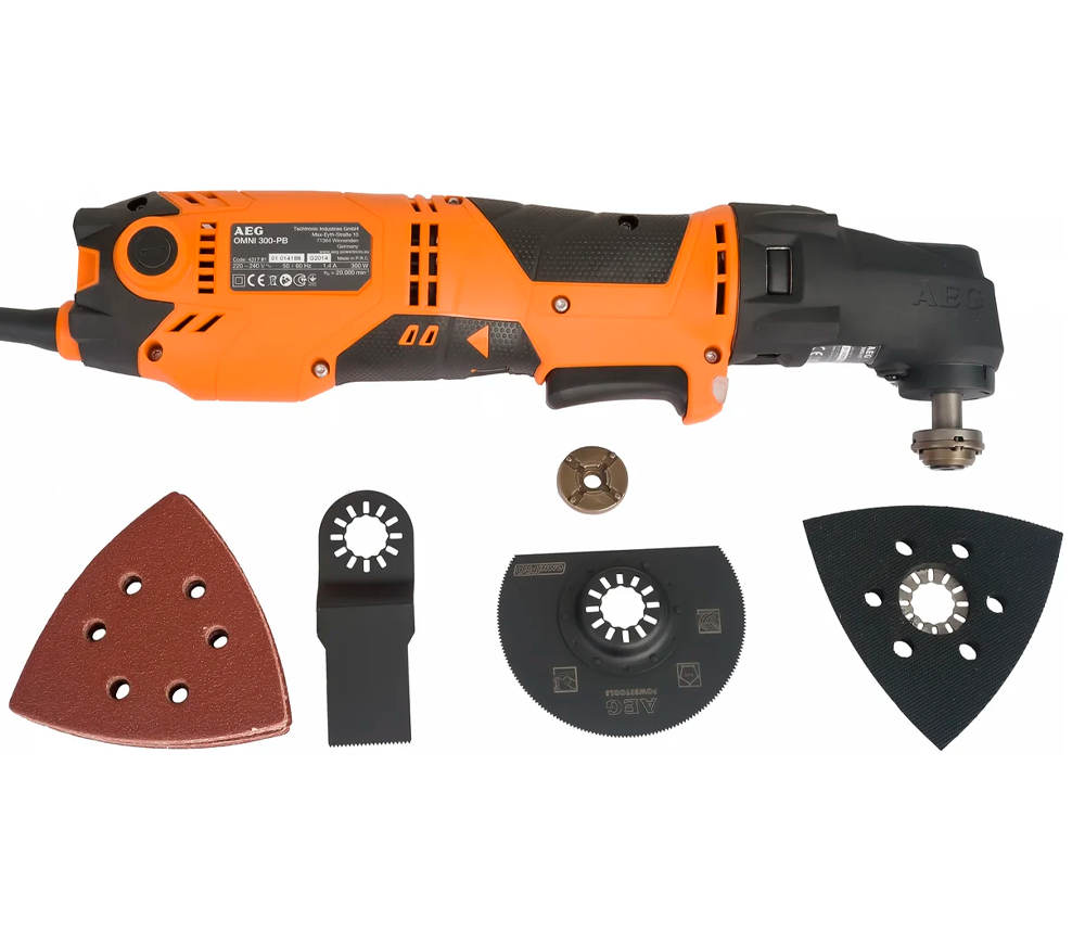 Uneltă multifuncțională AEG OMNI300-KIT1 300w 20000osc/min photo 0
