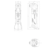 Реноватор аккумуляторный (Без АКБ) METABO MT 18 LTX 18В 18000кол/мин-2