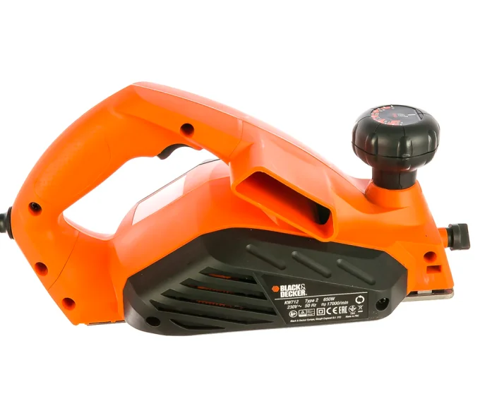 Рубанок BLACK&DECKER KW712KA 650вт 82мм-2