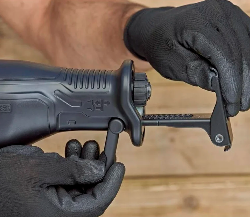 Сабельная пила BLACK&DECKER BES301K 750вт photo 5