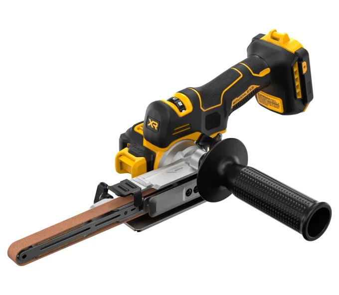 Mașină de șlefuit cu bandă cu acumulator (fără bat.) DEWALT DCM200NT-XJ  13 mm-8