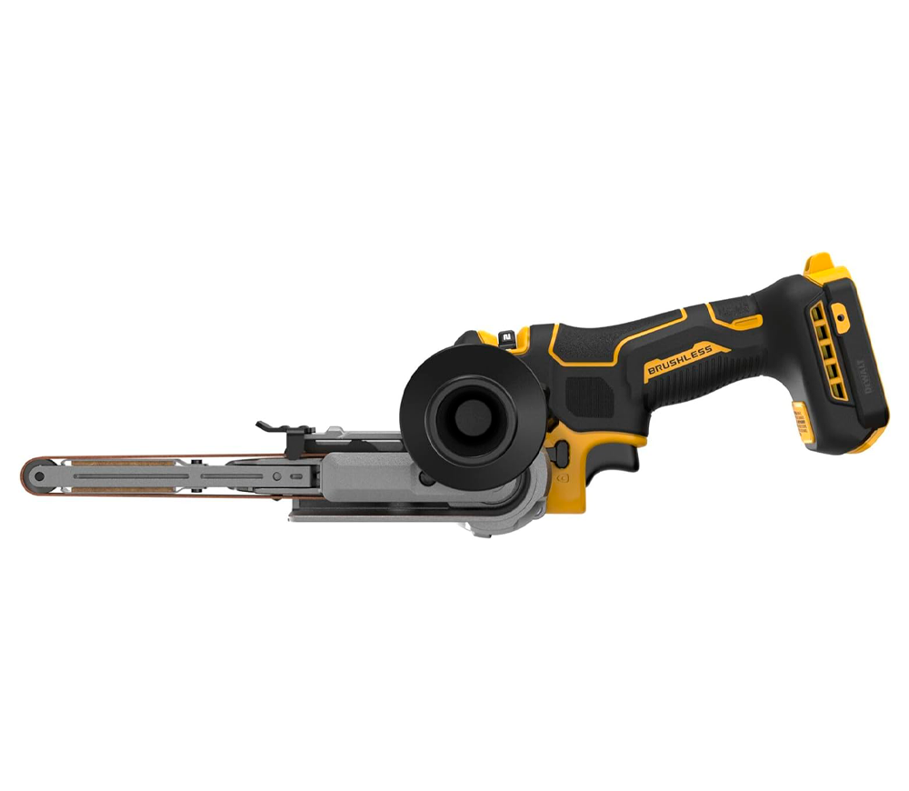 Шлифмашина ленточная аккум. (без АКБ) DEWALT DCM200NT-XJ  13 мм photo 4