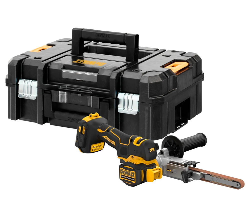 Шлифмашина ленточная аккум. (без АКБ) DEWALT DCM200NT-XJ  13 мм photo 6