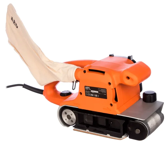 Mașină de șlefuit cu bandă AEG BBSE 1100E 1100w 100 mm-4