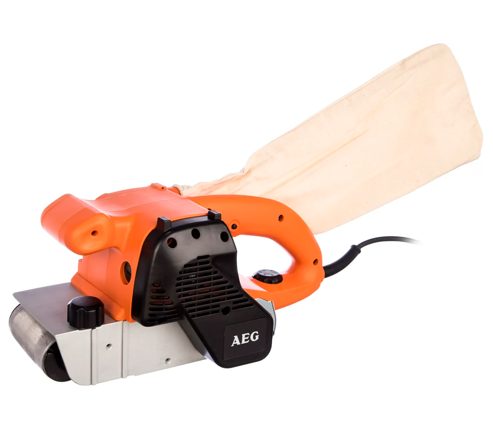 Шлифмашина ленточная AEG BBSE 1100E 1100вт 100 мм photo
