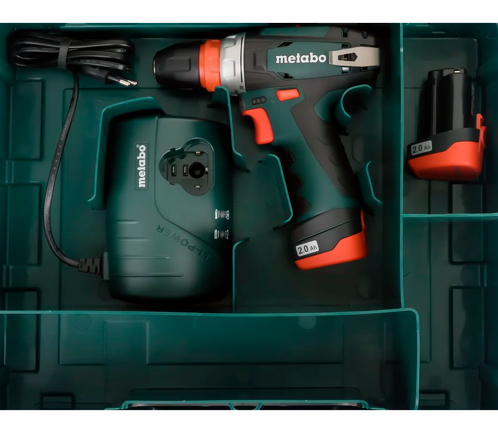 Mașină de &icirc;nșurubat cu acumulator METABO PowerMaxx BS QuickBasic 10.8V 2Ah photo 4