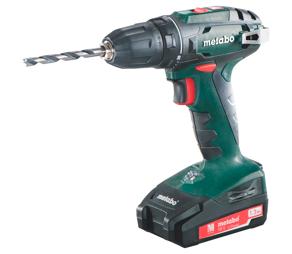 Mașină de înșurubat cu acumulator METABO BS 18 18V 1.3Ah photo 0