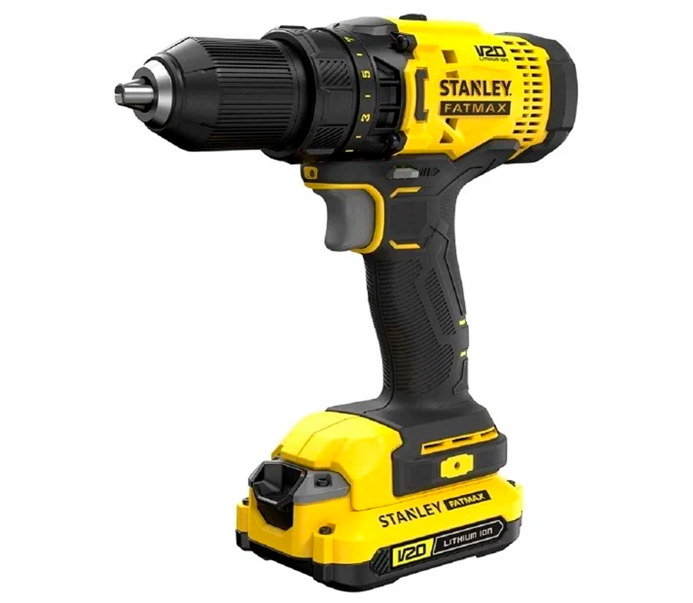 Mașină de înșurubat cu acumulator STANLEY SFMCD700C2K-QW 18V 2Ah photo