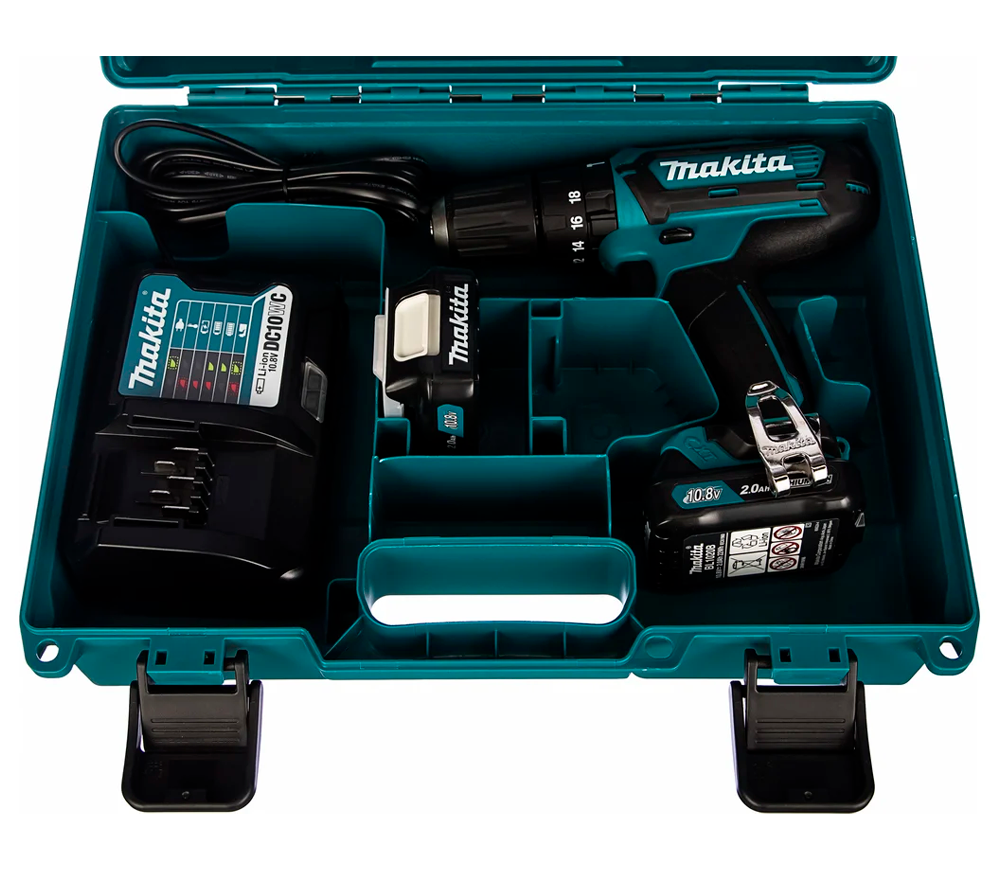 Шуруповёрт аккумуляторный MAKITA HP331DSAE 10.8В 2x1.5Ач photo 3