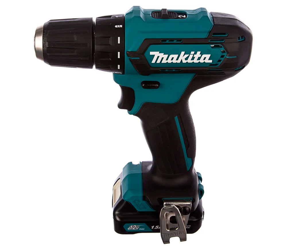 Шуруповёрт аккумуляторный MAKITA DF332DWYE 12В 1.5Ач photo 1