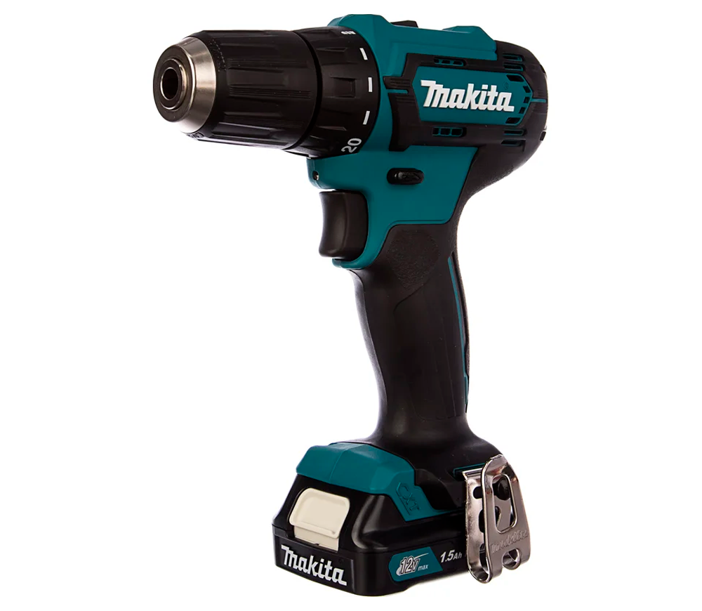 Шуруповёрт аккумуляторный MAKITA DF332DWYE 12В 1.5Ач photo