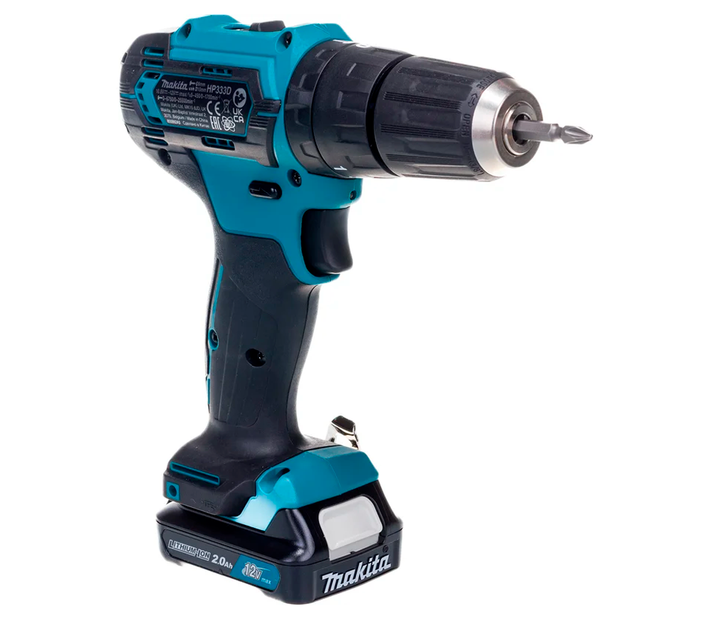 Шуруповёрт аккумуляторный MAKITA HP333DWAE 12В 2x2Ач photo 0