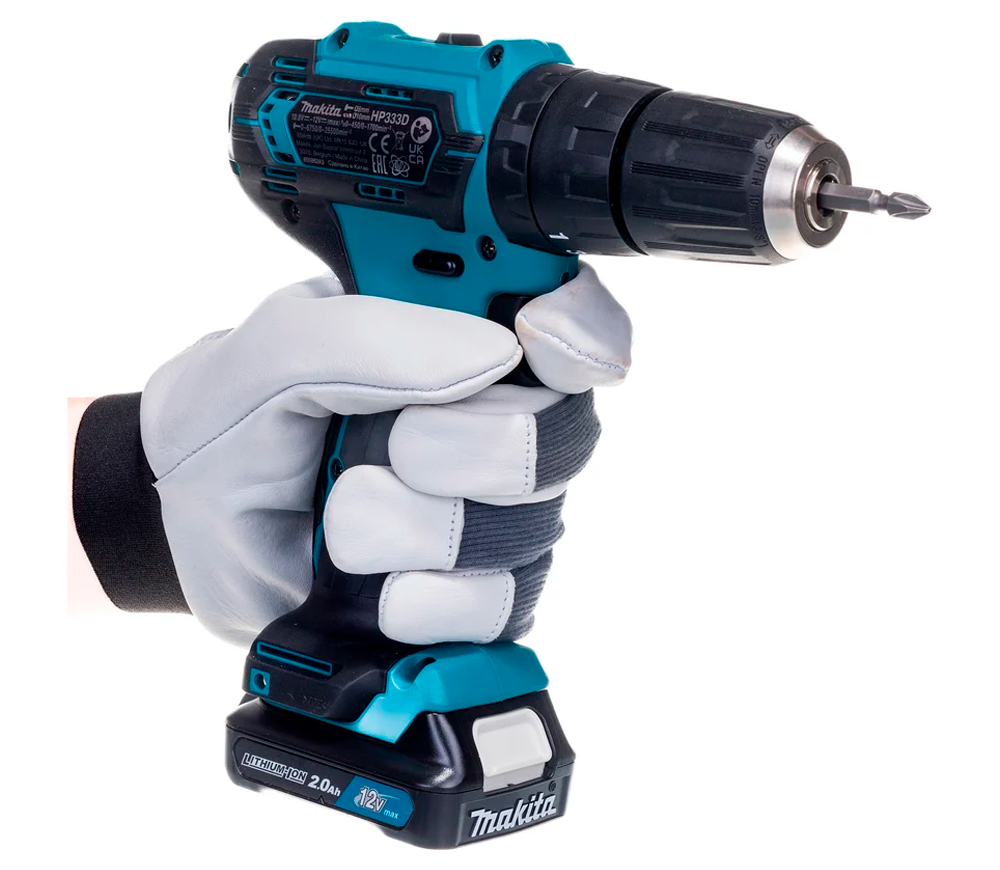 Шуруповёрт аккумуляторный MAKITA HP333DWAE 12В 2x2Ач photo 6