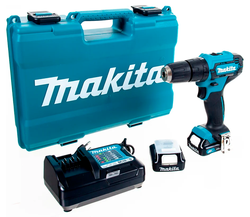 Шуруповёрт аккумуляторный MAKITA HP333DWAE 12В 2x2Ач photo