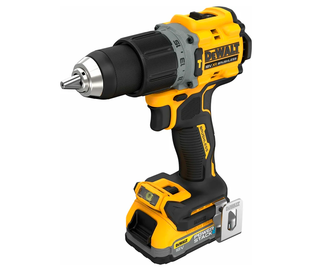 Шуруповёрт аккумуляторный DEWALT DCD805E2T-QW 18В 1.7Ач photo 2