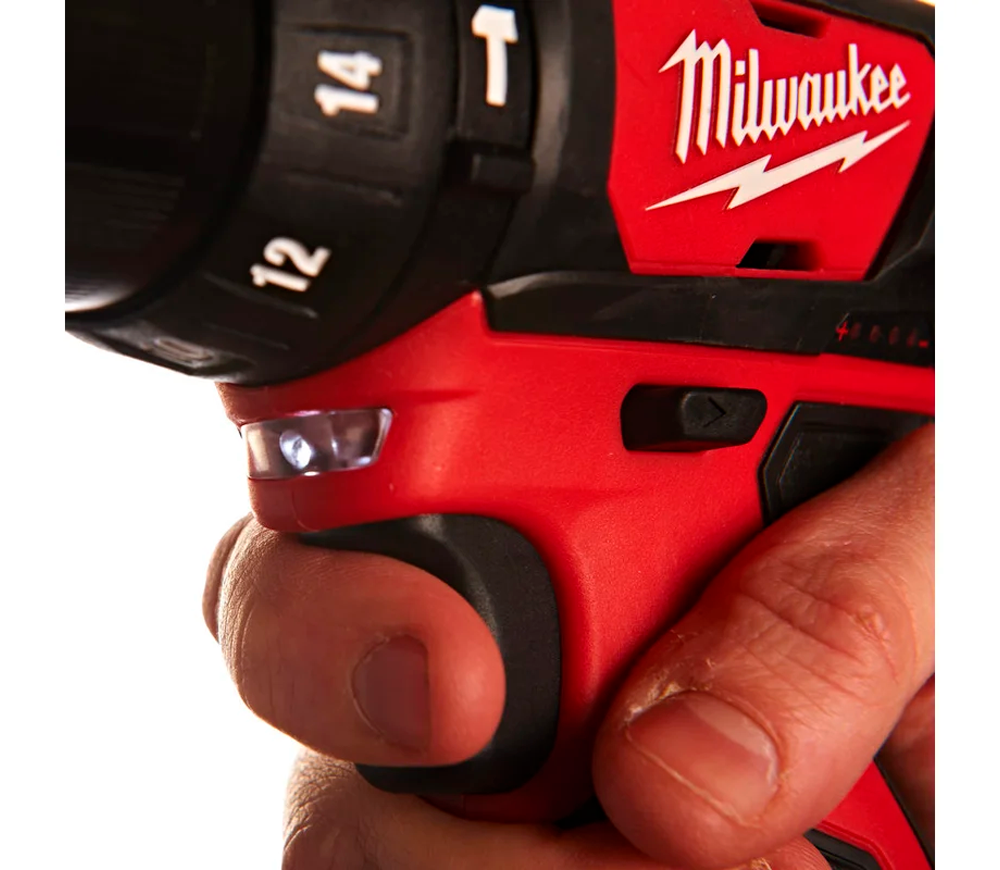 Mașină de înșurubat cu acumulator (fără bat.) MILWAUKEE M12 BPD-0 12V photo 2