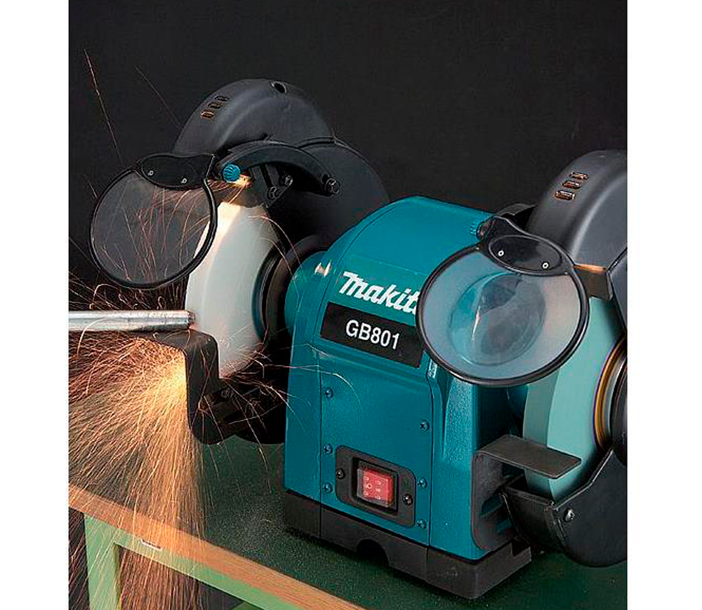 Точильный станок MAKITA GB801 550вт 205мм photo 3