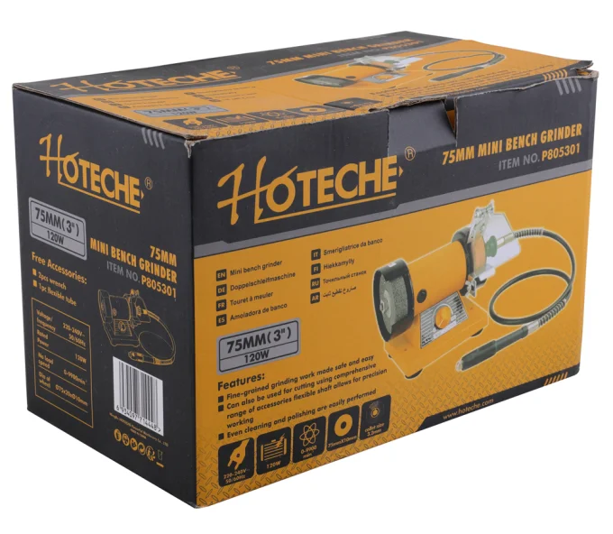 Точильный станок с гравёром HOTECHE P805301 120вт 75мм-8