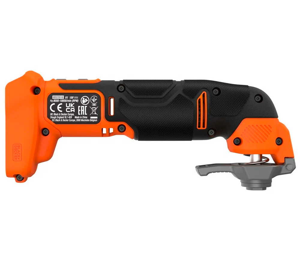 Uneltă multifuncțională fără fir (fără bat) BLACK&DECKER BDCOS18N  20V 18000osc/min photo 1