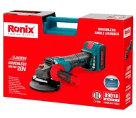 Угловая шлифмашина аккумуляторная RONIX 8901K 115 20В 4Ач-10